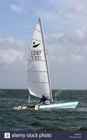 catamaran-twin-hull-sail-number-1397-A0GM7R.jpg